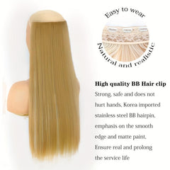 5clips Long Straight Hair Pieces Synthetic Clip In Hair Extensions