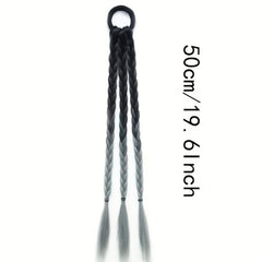 Brown Ombre Ponytail Extensions Synthetic Hair