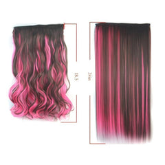 Long Thick One Piece Ombre Clip In Hair Extensions