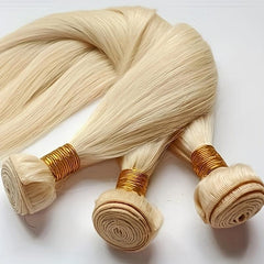 613 Straight Hair Bundles Blonde 10A Brazilian Virgin Human Hair