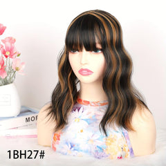 Curly Hair Top Toupee Clip-In Synthetic Hair Extensions