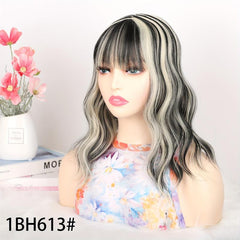 Curly Hair Top Toupee Clip-In Synthetic Hair Extensions