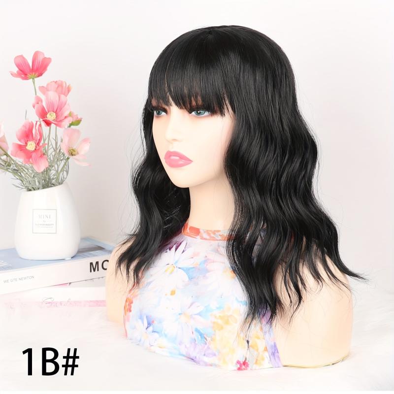 Curly Hair Top Toupee Clip-In Synthetic Hair Extensions