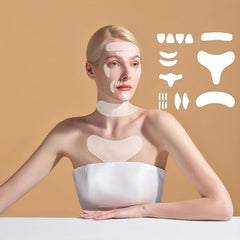 Reusable Silicone Facial Protection Sticker Pads, 11pcs