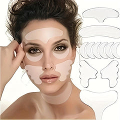 Reusable Silicone Facial Protection Sticker Pads, 11pcs