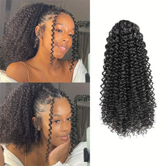 Pre Stretched Deep WaveCrochet Twist Braiding Hair Extensions