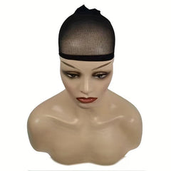 2pcs Hair Nets Invisible Elastic Mesh Unisex Wig Caps