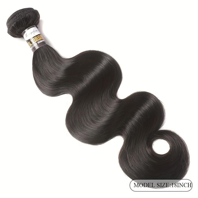 Brazilian Body Wave Human Hair Bundles 10-30 Inches Weave Extensions