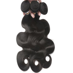 Brazilian Body Wave Human Hair Bundles 10-30 Inches Weave Extensions