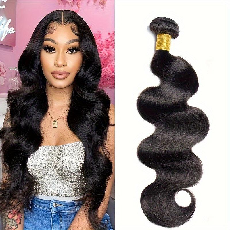 Brazilian Body Wave Human Hair Bundles 10-30 Inches Weave Extensions