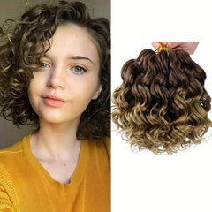 Synthetic Ocean Wave Crochet Hair Extensions