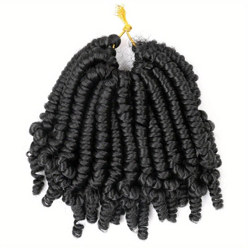 Curly Spring Twist Crochet Braids Hair Extensions for Women
