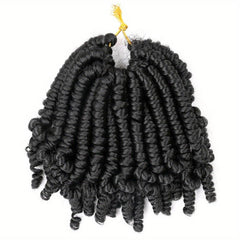 Curly Spring Twist Crochet Braids Hair Extensions for Women