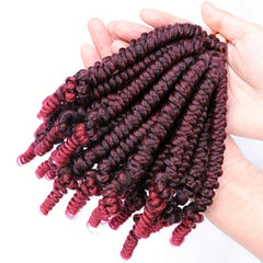 Curly Spring Twist Crochet Braids Hair Extensions for Women