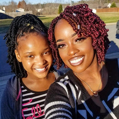 Curly Spring Twist Crochet Braids Hair Extensions for Women