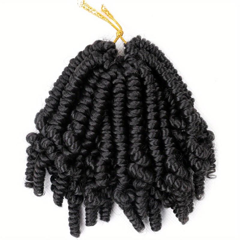 Curly Spring Twist Crochet Braids Hair Extensions for Women