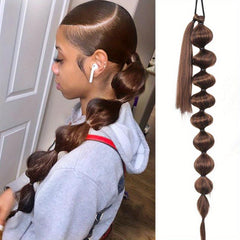 Long 73 Synthetic Paopao Ponytails Wrap Around Ponytail Cosplay Hair Accessories