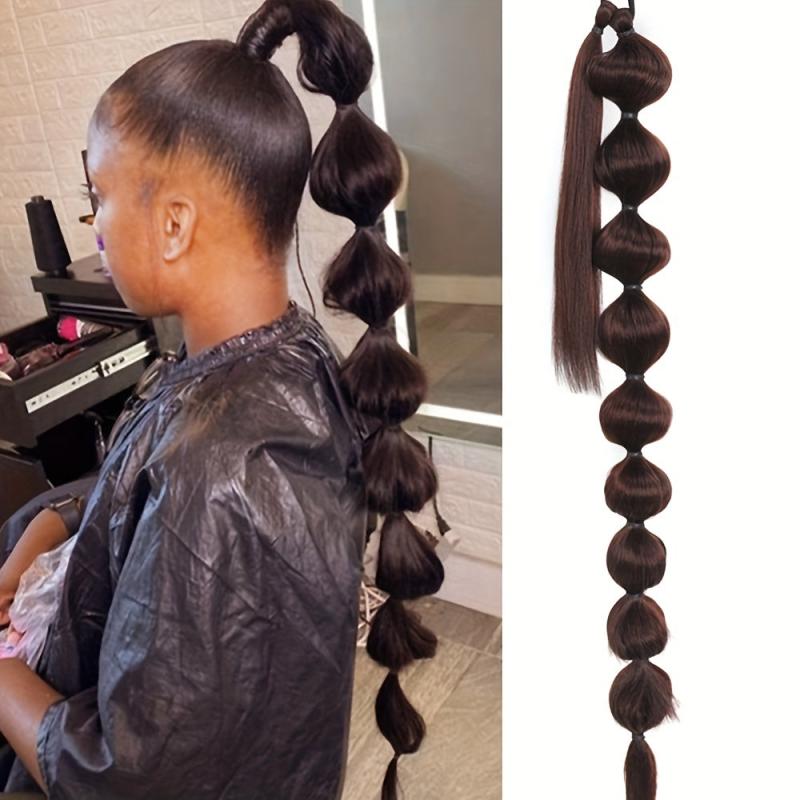 Long 73 Synthetic Paopao Ponytails Wrap Around Ponytail Cosplay Hair Accessories