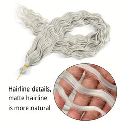 Afro Deep Wave Hair Extensions Crochet Synthetic Curly Hair Extensions