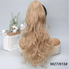 55 88 Cm Long Claw Clip Curly Wavy Hair Extension for Women Girls