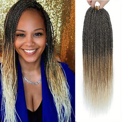 Senegalese Twist Crochet Braiding Hair Extensions Straight End