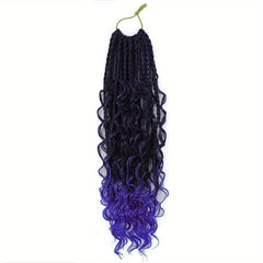 35 56 Cm Bohemian Box Braids Crochet Hair Extensions