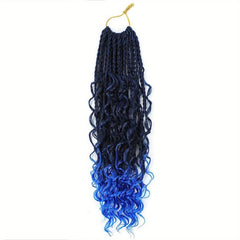 35 56 Cm Bohemian Box Braids Crochet Hair Extensions