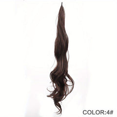 Blonde Curly Ponytail Hair Extensions for Women