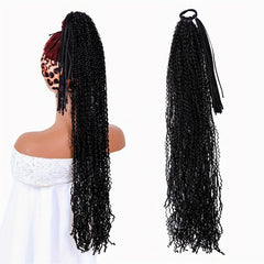 60 96cm Long Curly Wavy Ponytail Extensions Synthetic Fiber Ponytail