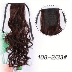 72 cm Long Wavy Ponytail Extensions Clip In Hair Extensions Women Natural Look