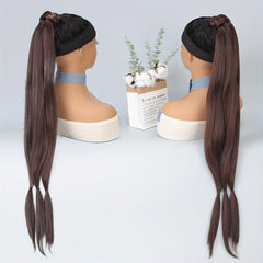 Long Braided Ponytail Hair Extensions for Women Soft Synthetic Hair Pieces