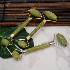 Jade Roller & Gua Sha Set for Face Massage