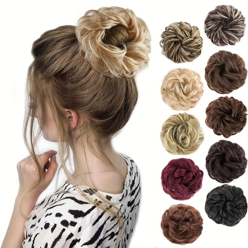 Curly Wavy Hair Scrunchies for Women Easy Stylish