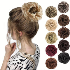 Curly Wavy Hair Scrunchies for Women Easy Stylish