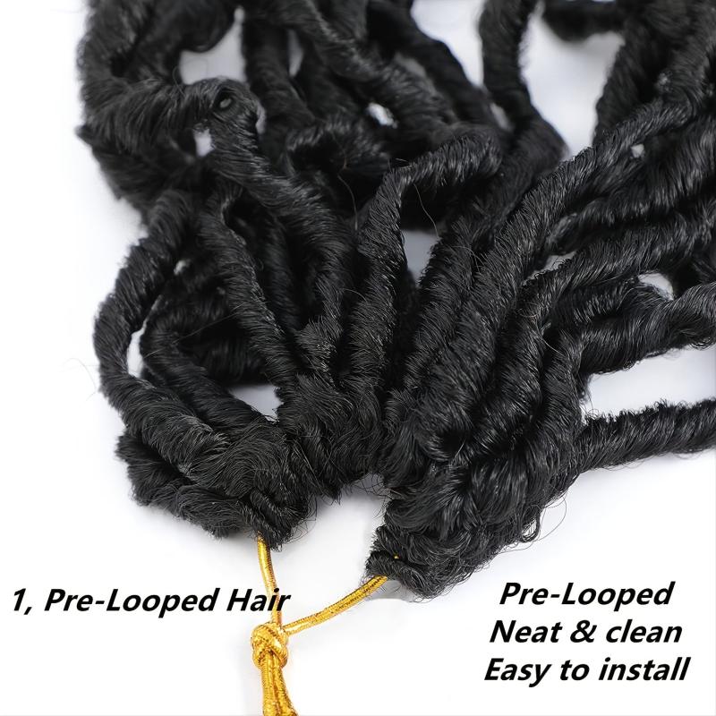 Long Soft Faux Locs Crochet Hair for Women 36 Inches
