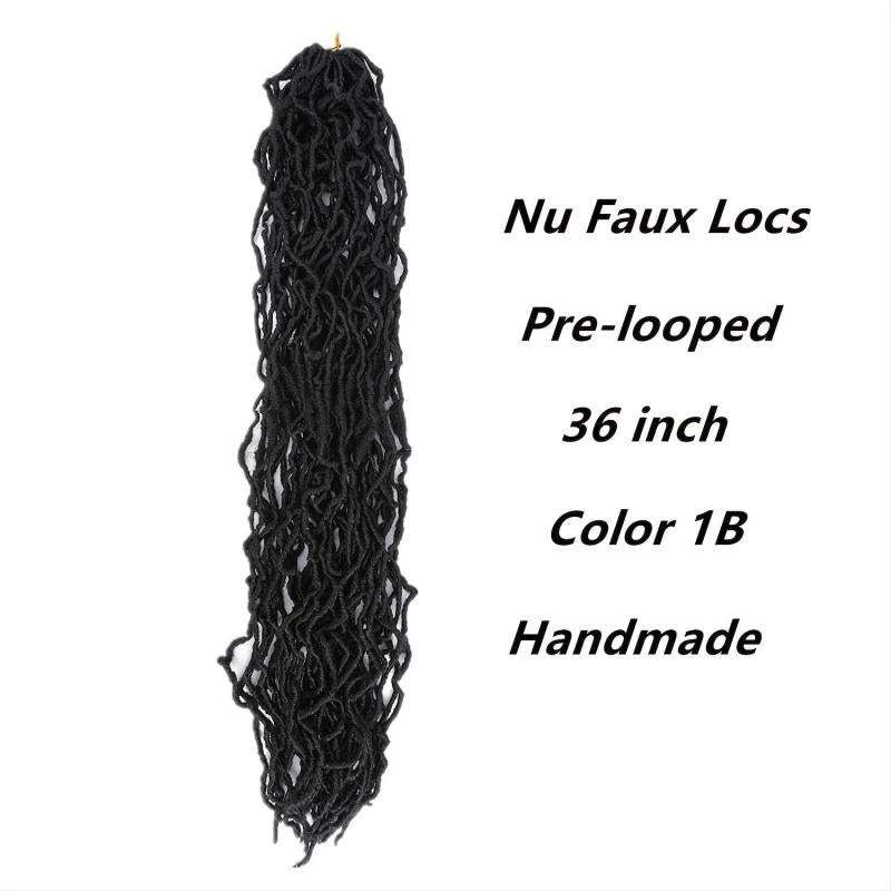 Long Soft Faux Locs Crochet Hair for Women 36 Inches