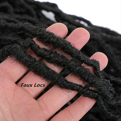 Long Soft Faux Locs Crochet Hair for Women 36 Inches