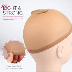 4 Pcs Stretchy Nylon Stocking Wig Caps 2Pack 4PCS