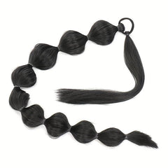 Long Ponytail Hair Extension Wrap Around Lantern Pony Tail