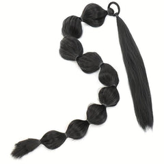 Long Ponytail Hair Extension Wrap Around Lantern Pony Tail