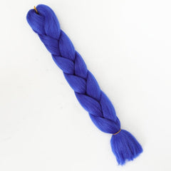 60 96 Cm Monochromatic Long Synthetic Fiber Dreadlocks Hair