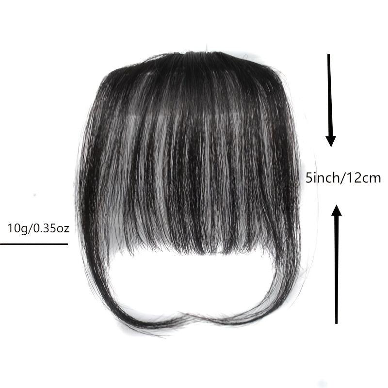 Natural Look Air Bangs Wig Piece for Daily Wear