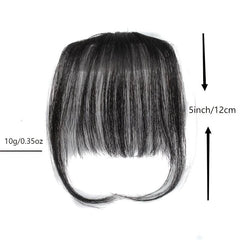 Natural Look Air Bangs Wig Piece for Daily Wear