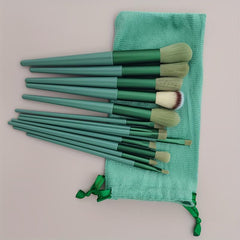 13pcs Makeup Brush Set Soft Fur Highlighter Powder Foundation Concealer Tool