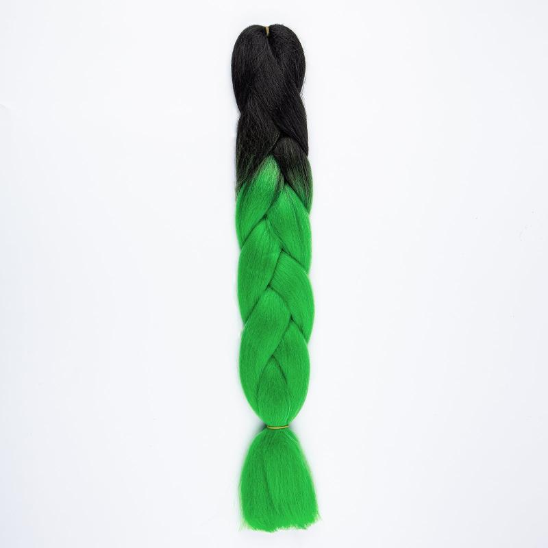 Pure Ombre Jumbo Box Braids Hair Extension Synthetic Crochet Braids