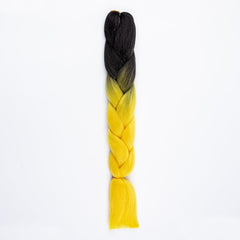 Pure Ombre Jumbo Box Braids Hair Extension Synthetic Crochet Braids