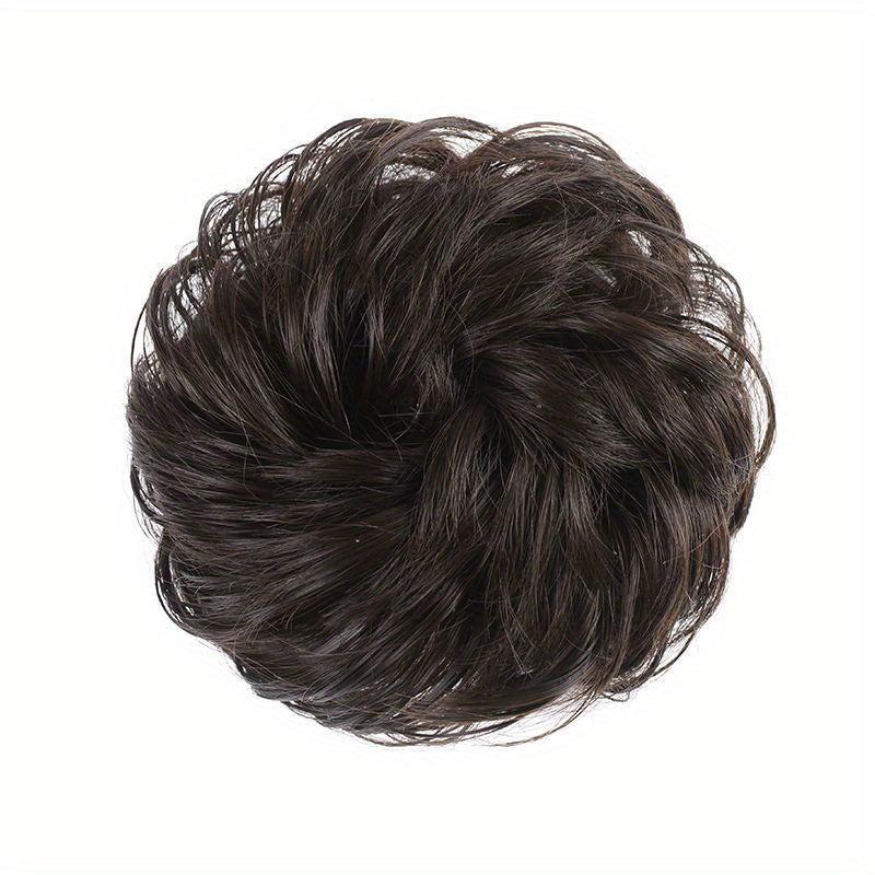 Wavy Curly Scrunchies Hair Extensions Thick Updo Ponytail Hairpieces