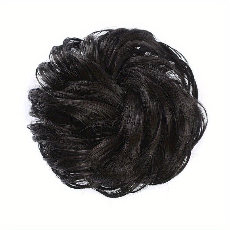 Wavy Curly Scrunchies Hair Extensions Thick Updo Ponytail Hairpieces