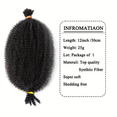 Springy Afro Twist Hair Kinky Twist Braiding Hair Extensions