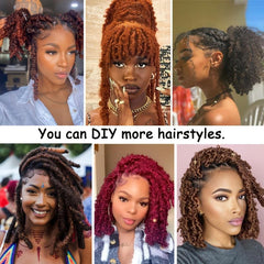 Springy Afro Twist Hair Kinky Twist Braiding Hair Extensions